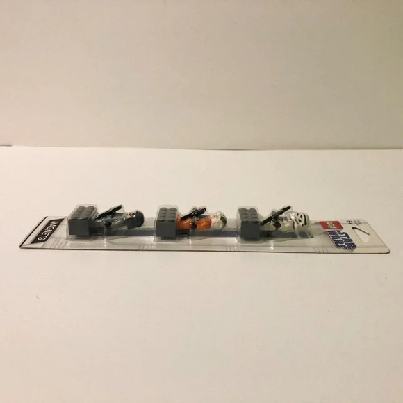 Star Wars  Lego Magnets Stormtrooper Y-wing Pilot AT-ST Driver - Picture 12 of 15
